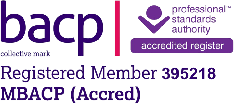 BACP Accredited Member logo for Mariusz Jargielo Counselling Glasgow